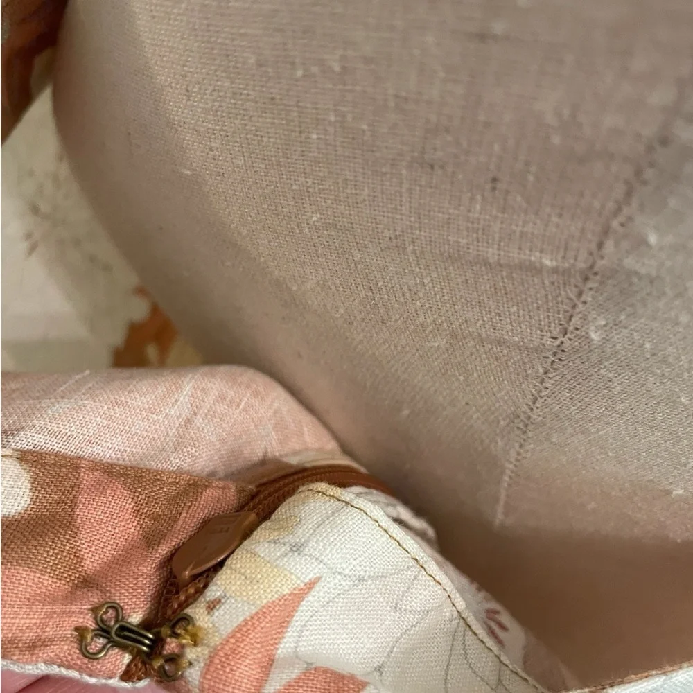 Faherty Summer Sands Linen Tank in WARM JICARO ISLAND
